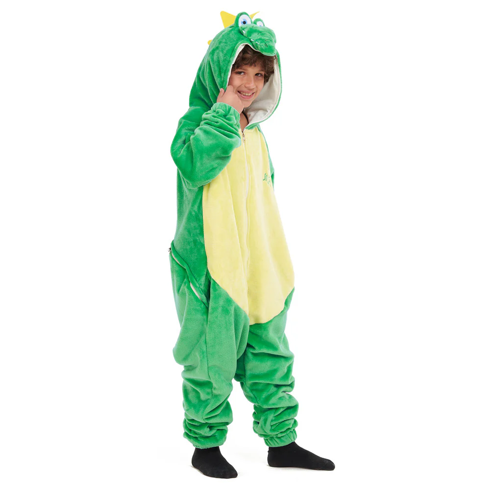 Snuggs Kids Blanket Onesie Crocodile - Image 2