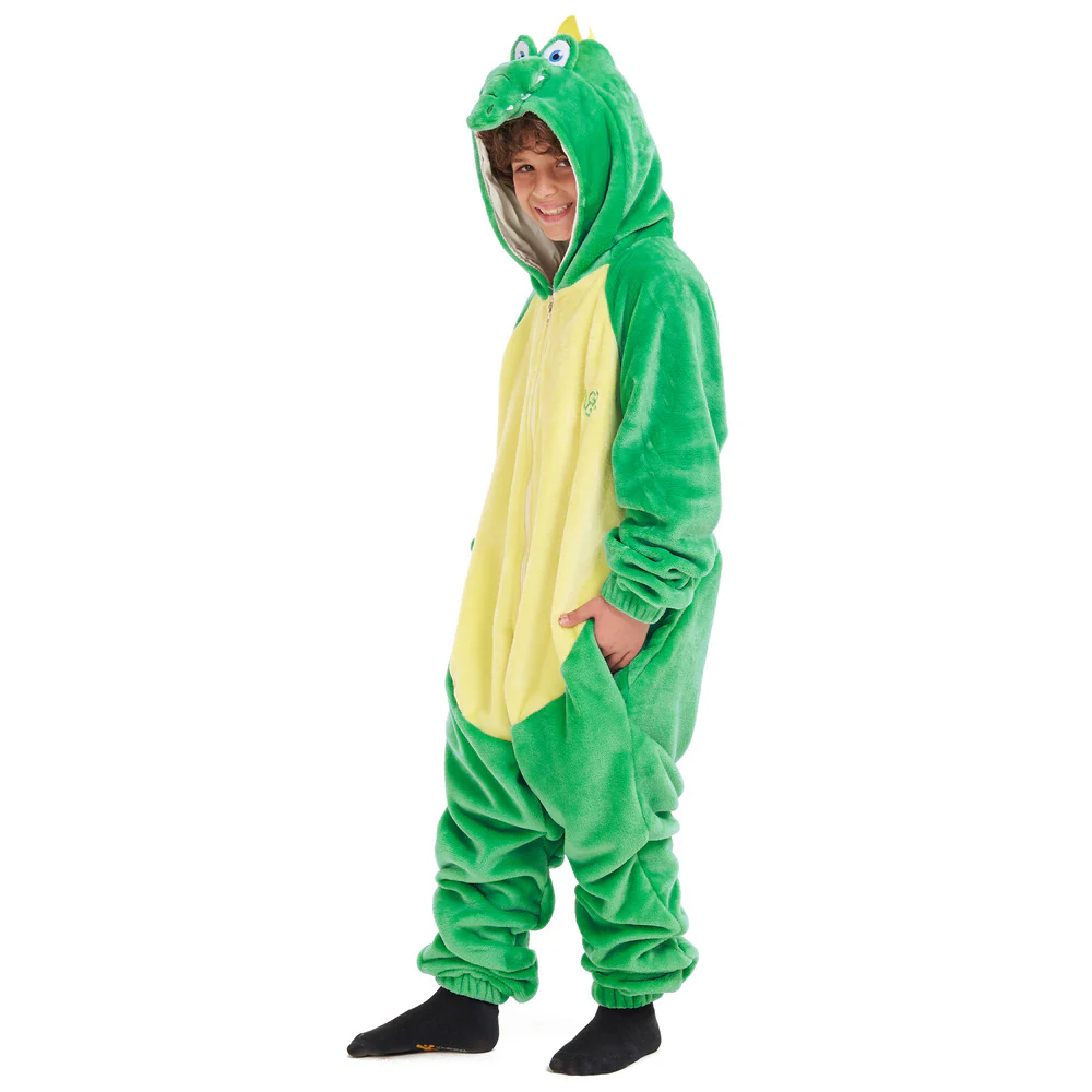Snuggs Kids Blanket Onesie Crocodile - Image 4