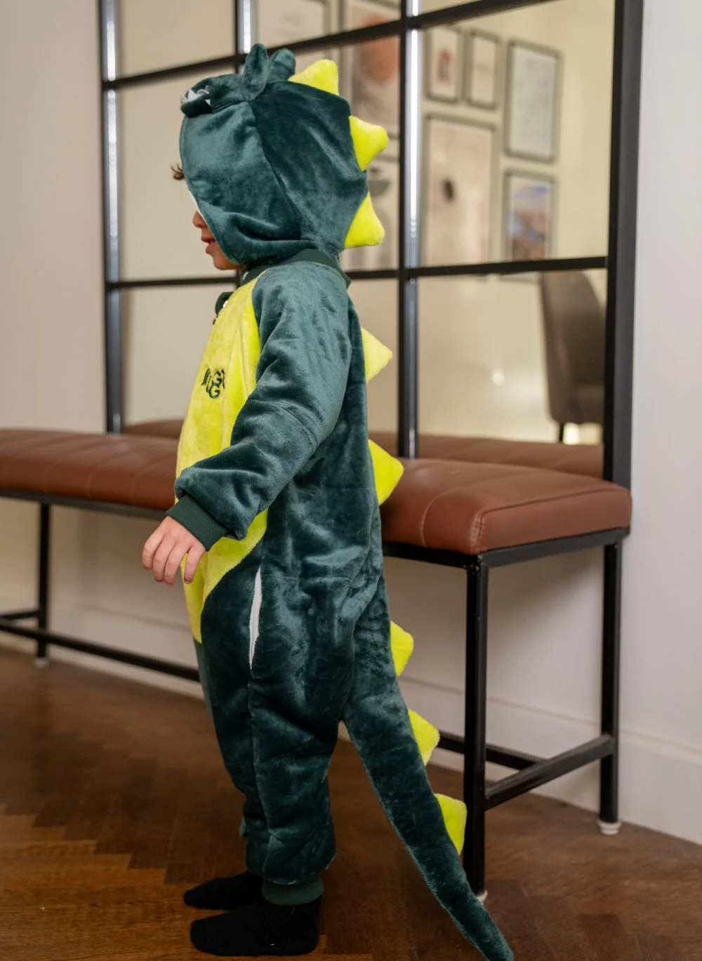 Snuggs Kids Blanket Onesie Dinosaur - Image 2