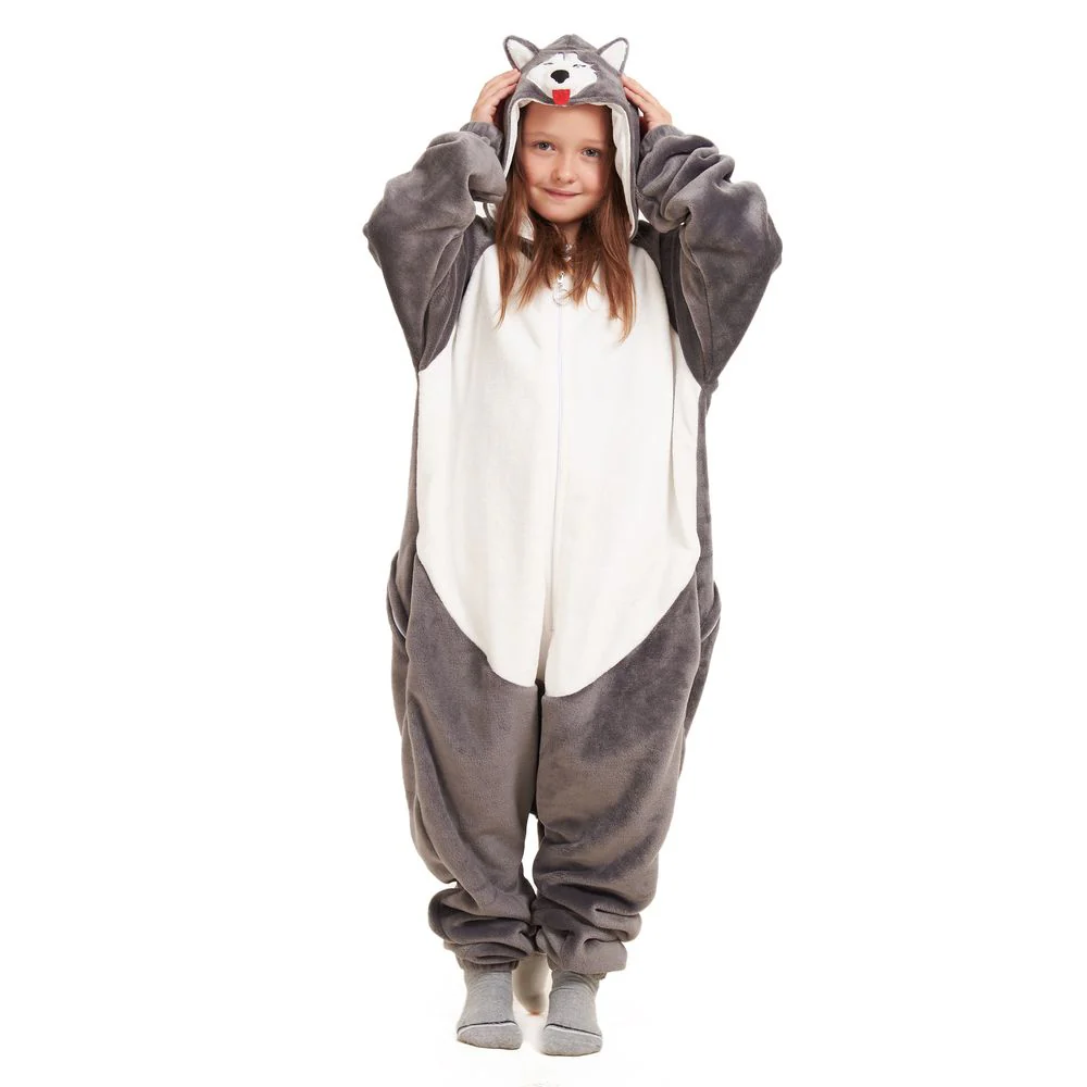 Snuggs Kids Blanket Onesie Husky - Image 2