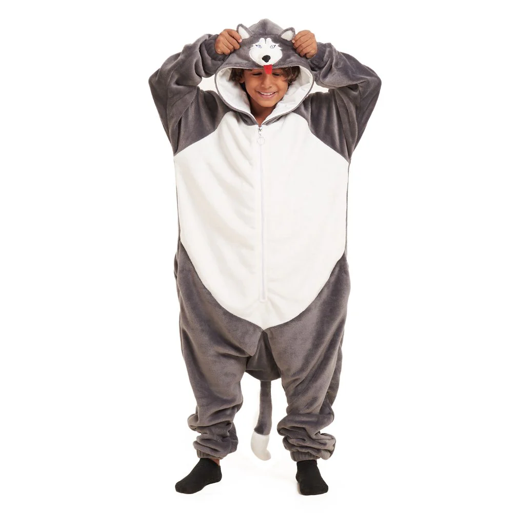 Snuggs Kids Blanket Onesie Husky - Image 3