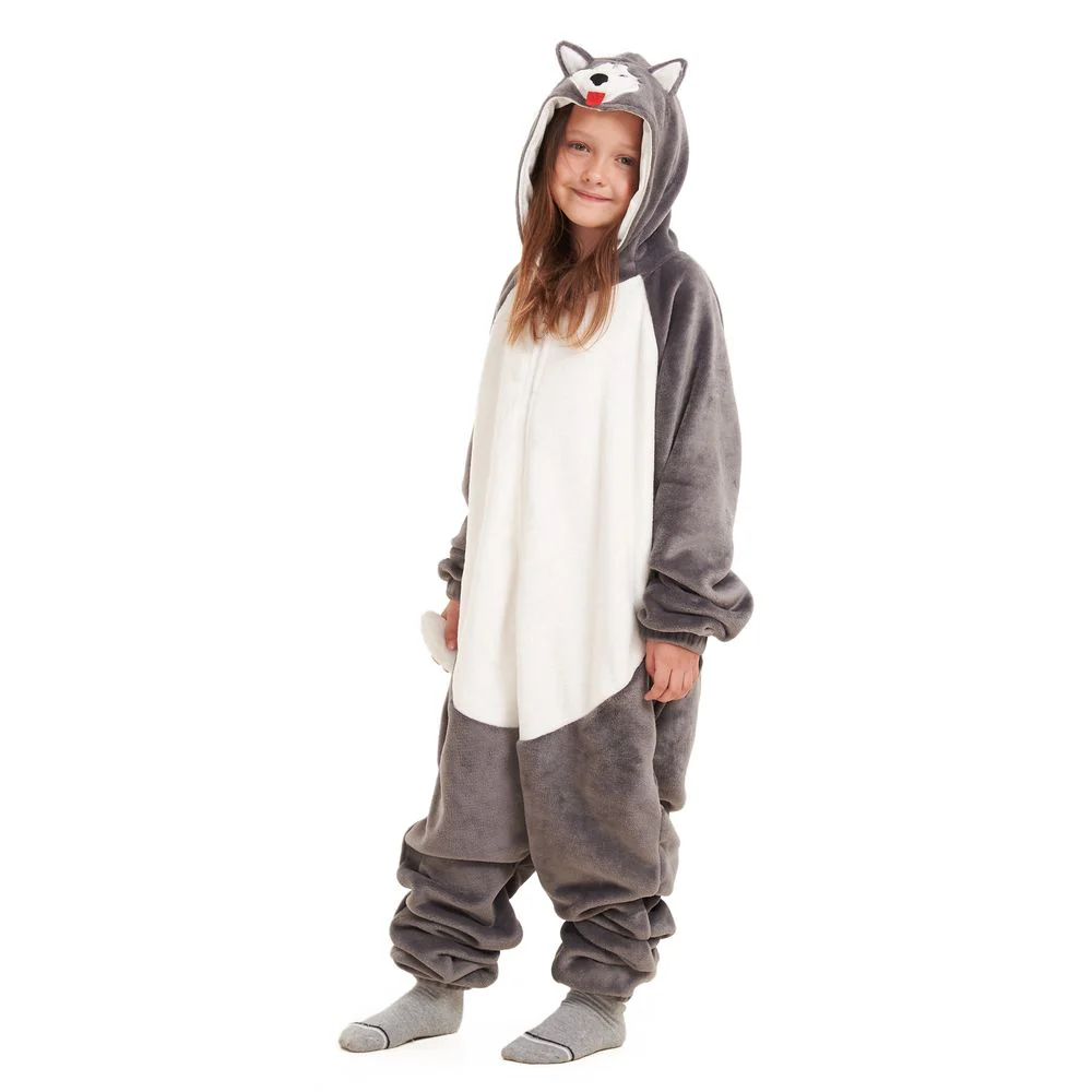 Snuggs Kids Blanket Onesie Husky - Image 4