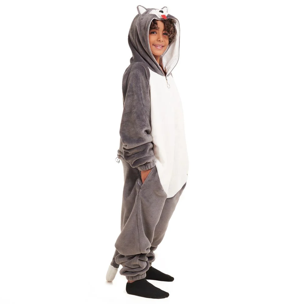 Snuggs Kids Blanket Onesie Husky - Image 5