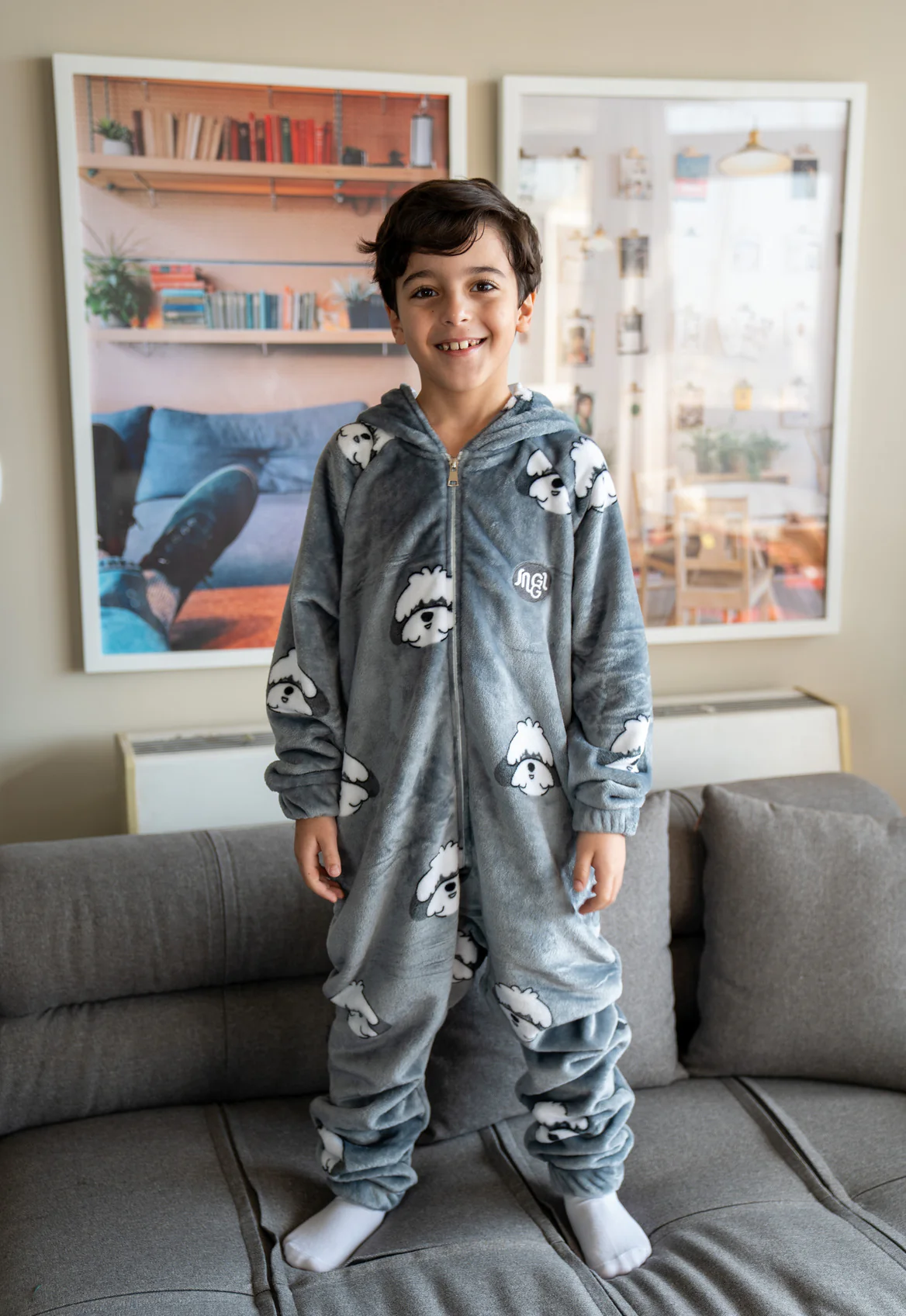 Snuggs Kids Blanket Onesie Dog - Image 2