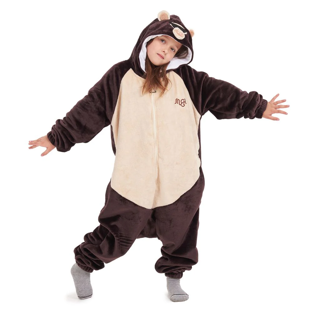 Snuggs Kids Blanket Onesie Monkey - Image 7