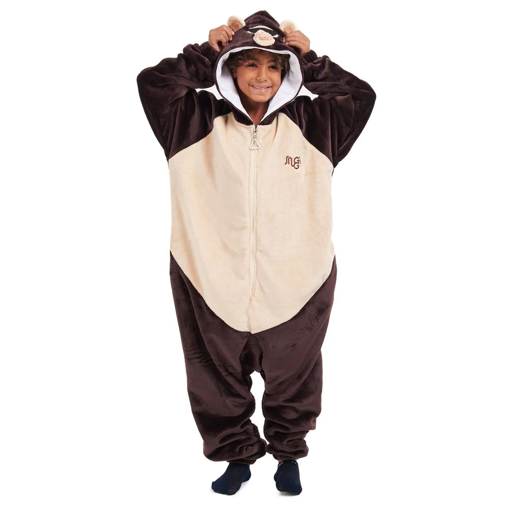 Snuggs Kids Blanket Onesie Monkey - Image 8