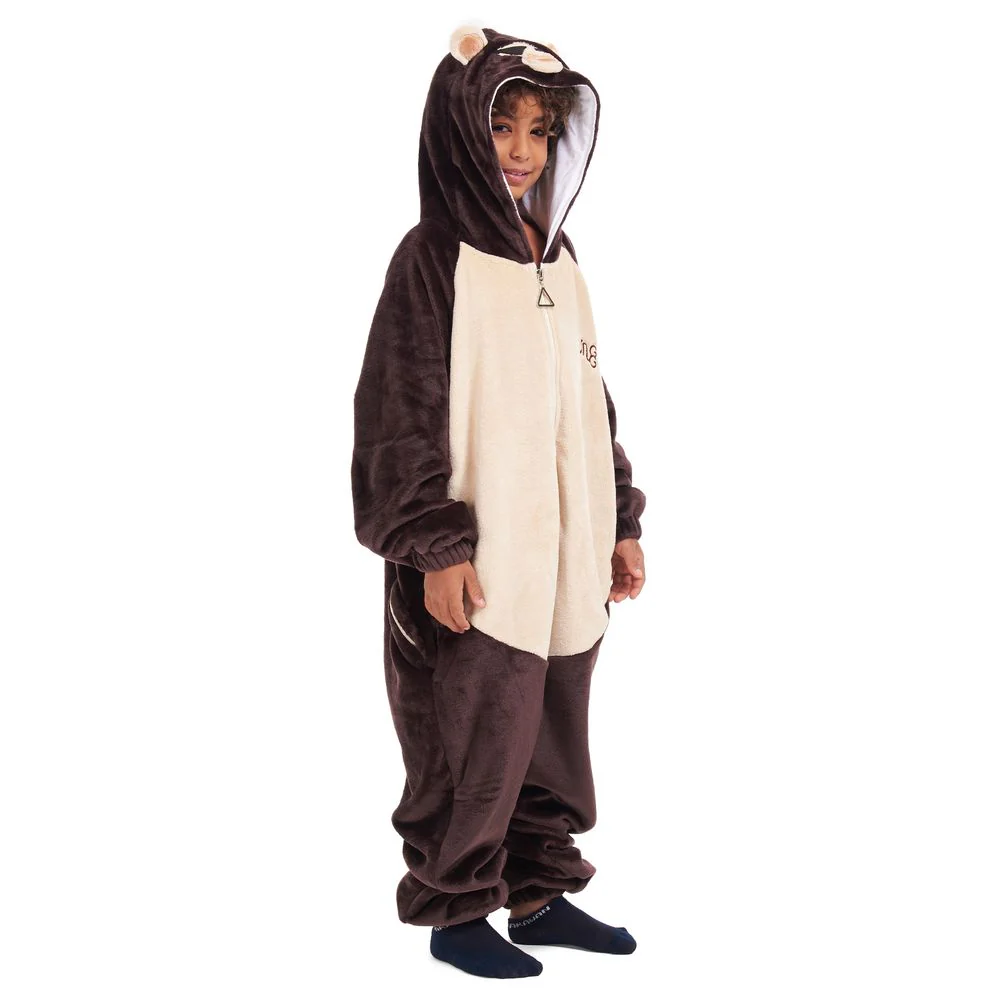 Snuggs Kids Blanket Onesie Monkey - Image 9