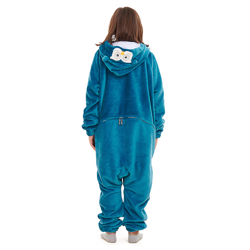 Snuggs Kids Blanket Onesie Owl Onesie - Image 3