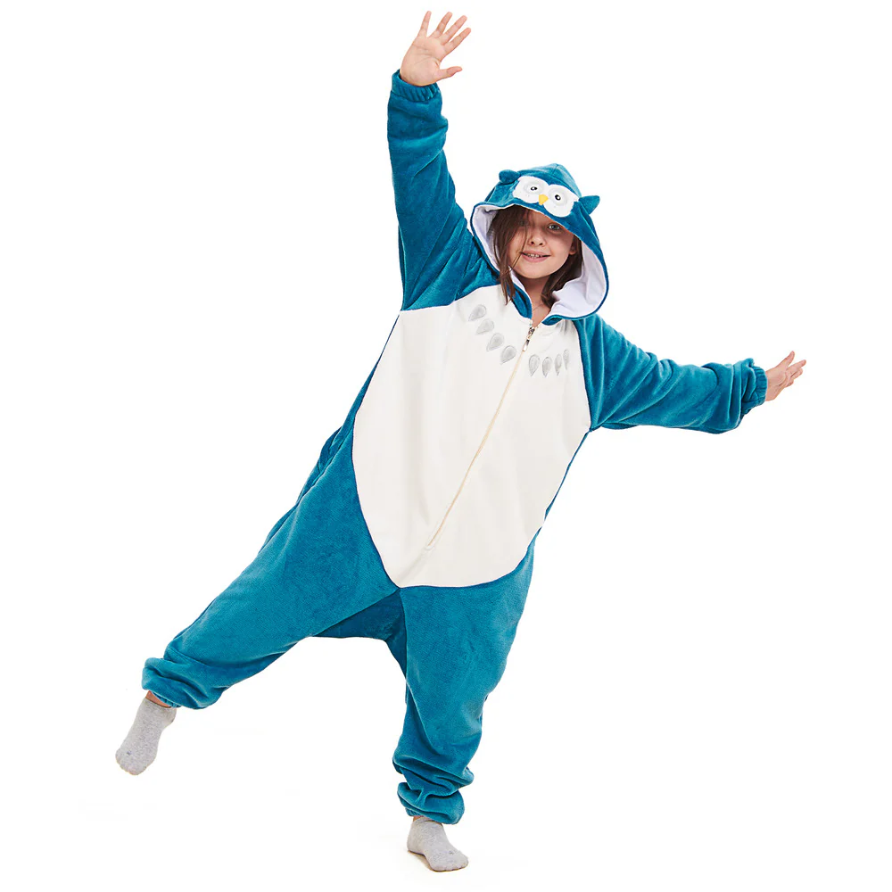 Snuggs Kids Blanket Onesie Owl Onesie - Image 4