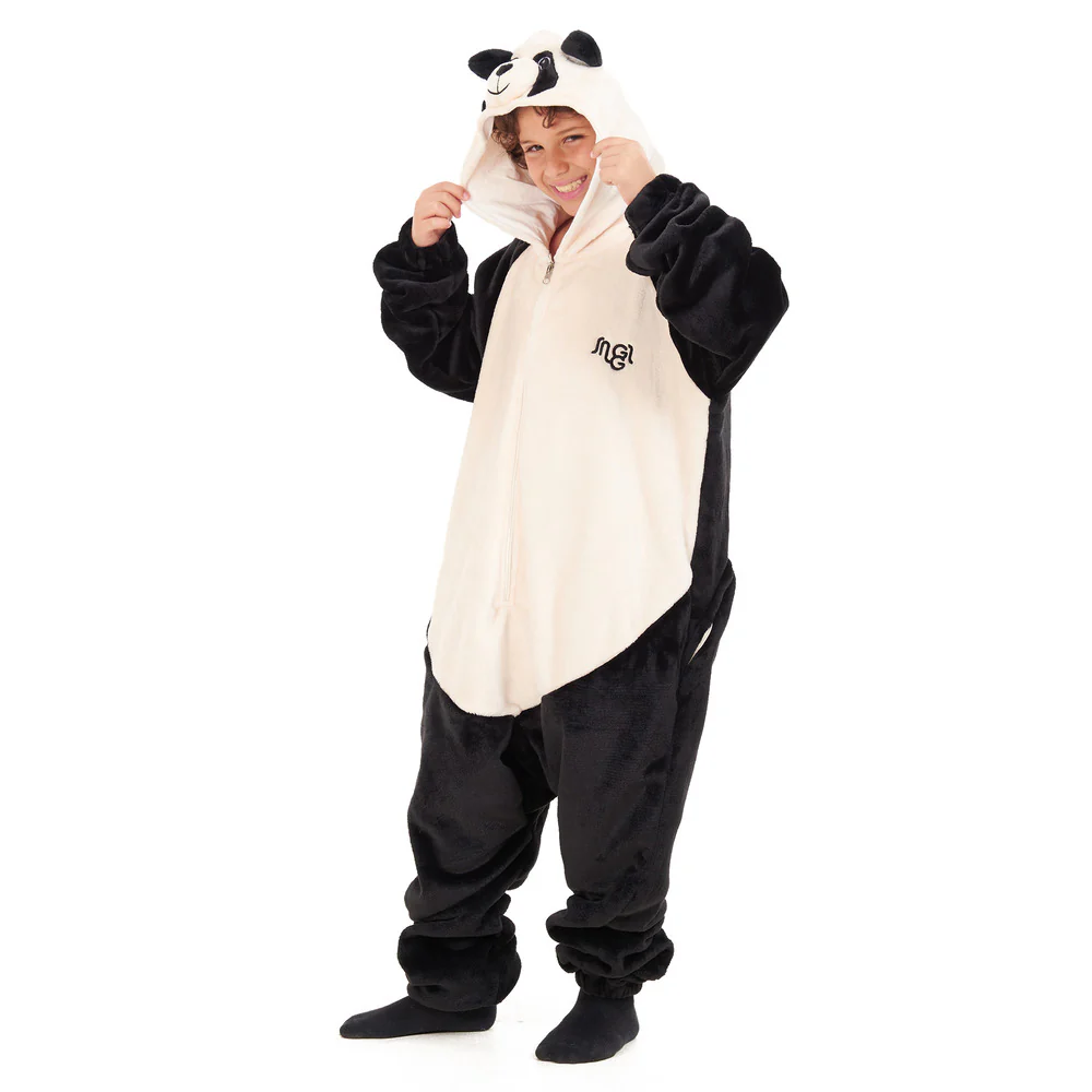 Snuggs Kids Blanket Onesie Panda - Image 3