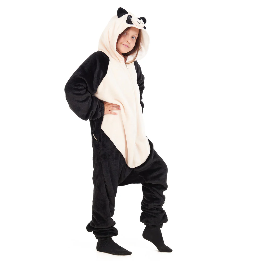 Snuggs Kids Blanket Onesie Panda - Image 5