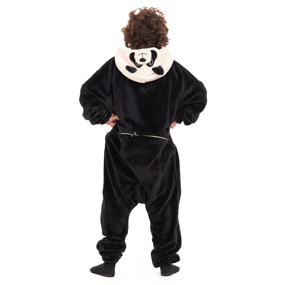 Snuggs Kids Blanket Onesie Panda - Image 6