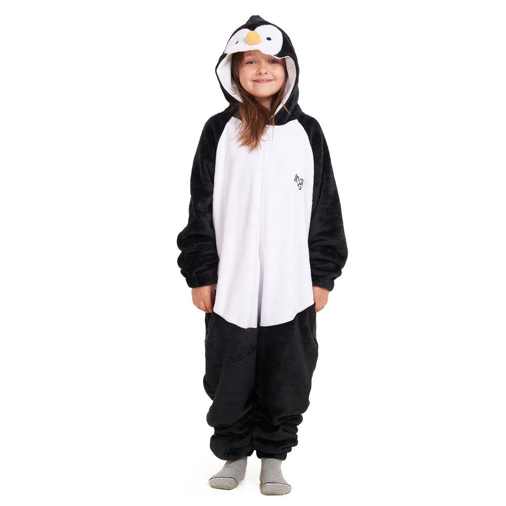 Snuggs Kids Blanket Onesie Penguin - Image 4