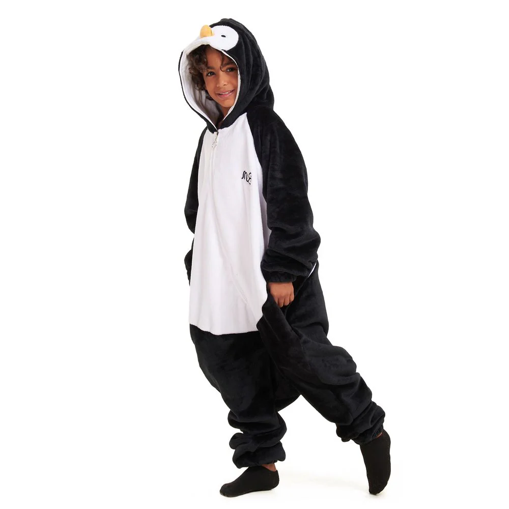 Snuggs Kids Blanket Onesie Penguin - Image 7
