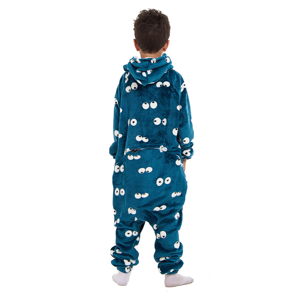 Snuggs Kids Blanket Onesie Petroleum Eyes - Image 5