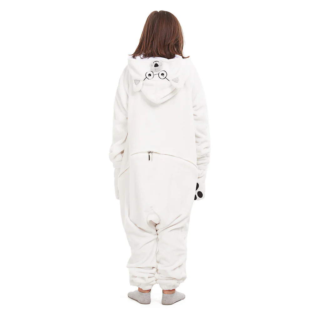 Snuggs Kids Blanket Onesie Polar bear - Image 3