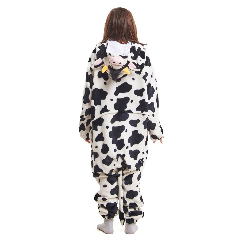 Snuggs Kids Blanket Onesie Rose Cow - Image 4