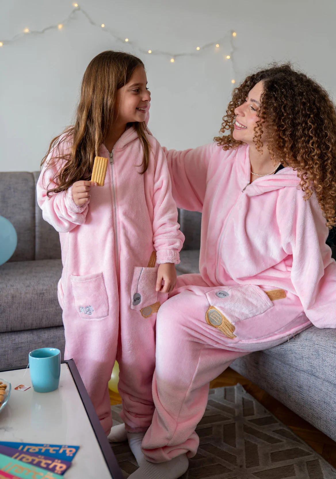 Snuggs Kids Blanket Onesie Rose Eid - Image 3