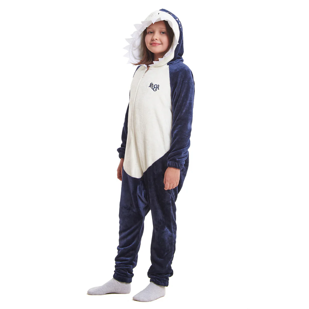 Snuggs Kids Blanket Onesie Shark - Image 4