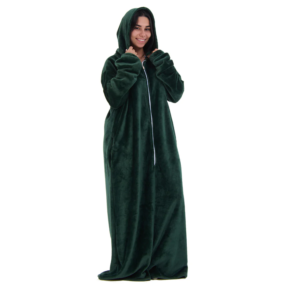 Snuggs Wearable Blanket Monk Green - Image 6