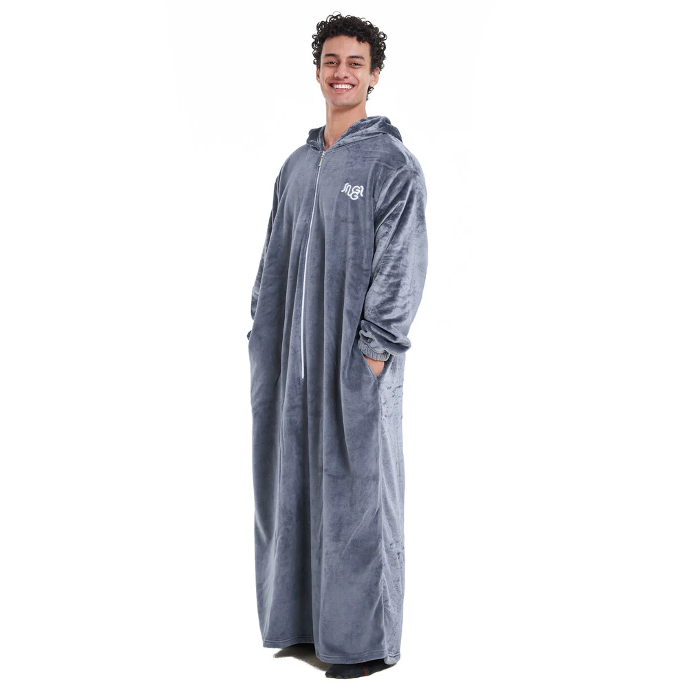 Snuggs Wearable Blanket Monk Dark Grey - Image 3