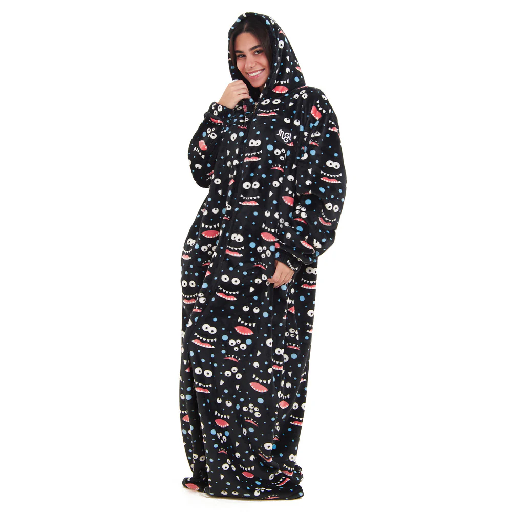 Snuggs Wearable Blanket Monk Black monster - Image 2