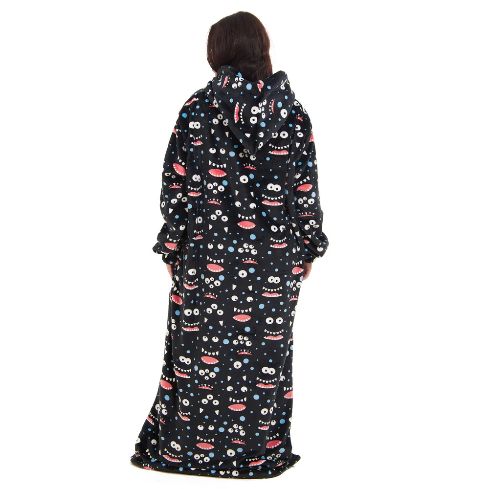 Snuggs Wearable Blanket Monk Black monster - Image 4
