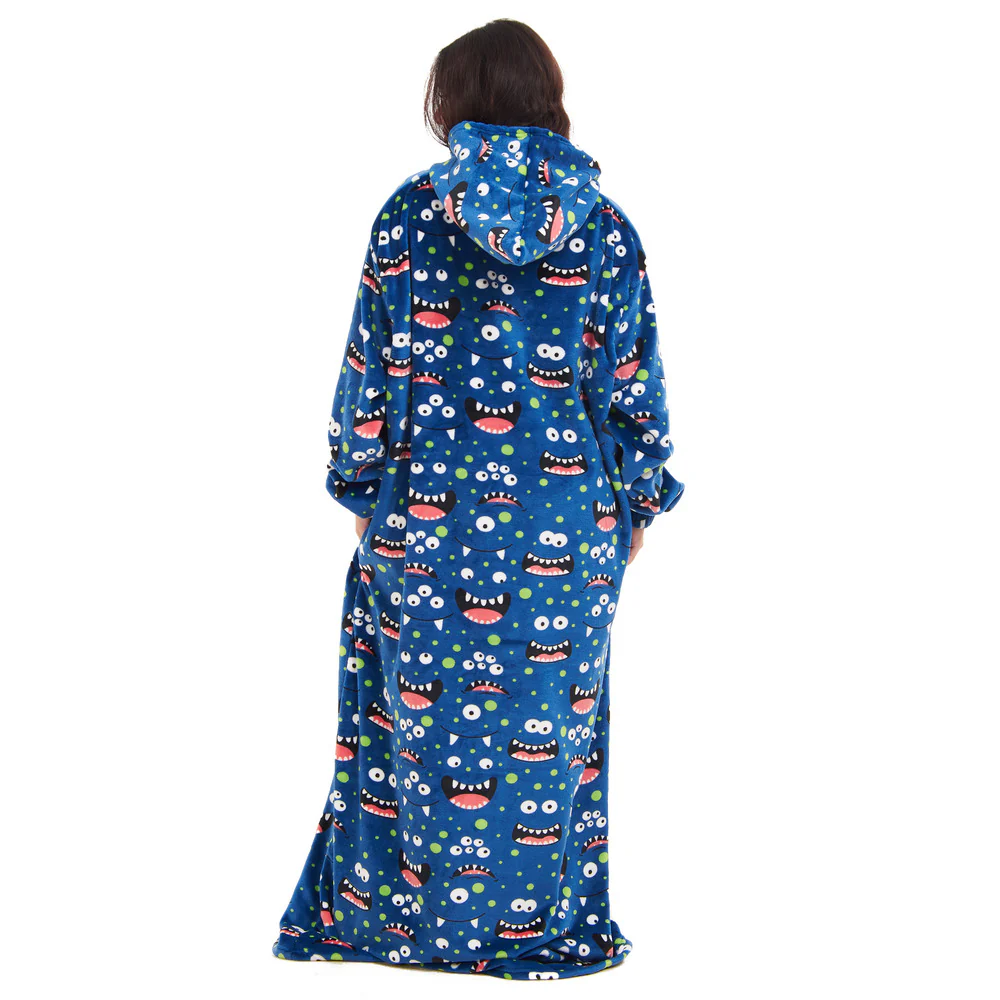 Snuggs Wearable Blanket Monk Blue monster - Image 4
