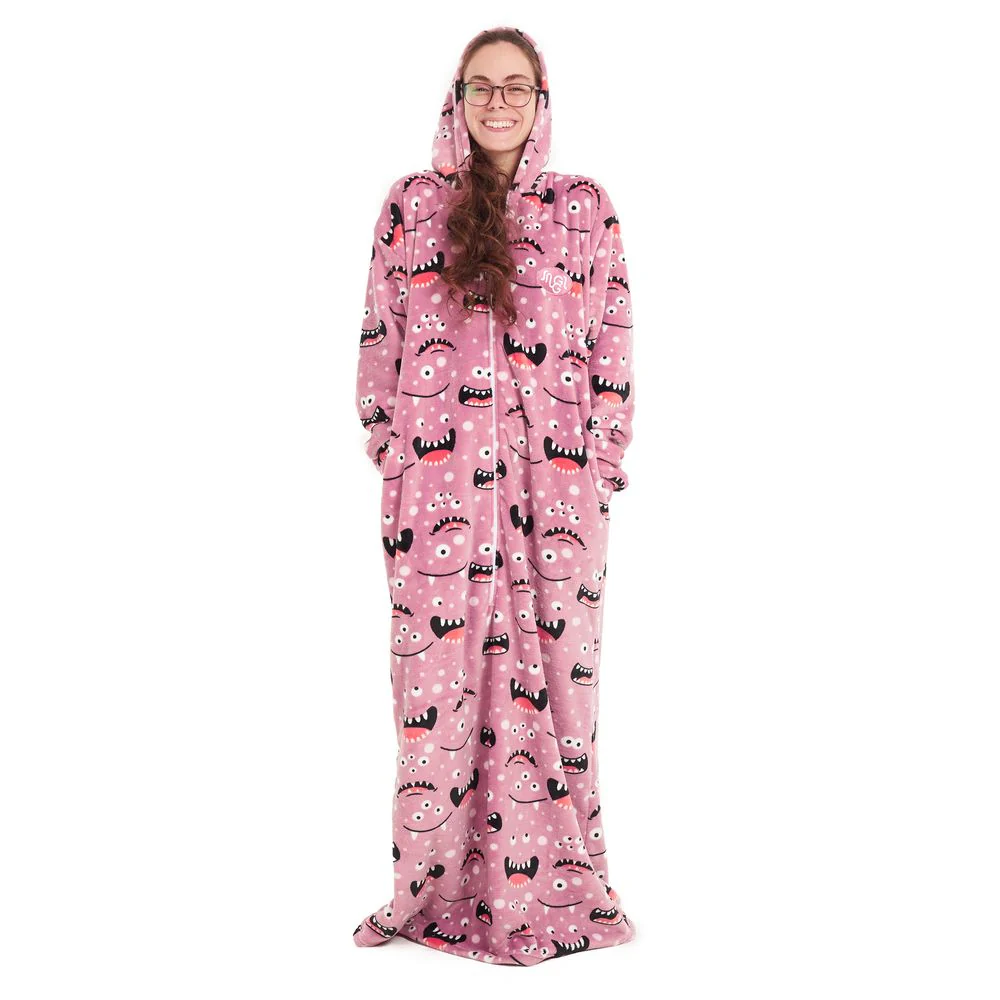 Snuggs Wearable Blanket Monk Cashmere monster