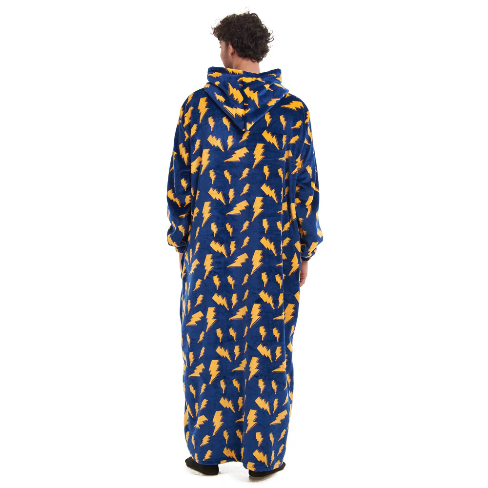 Snuggs Wearable Blanket Monk Dark Blue Bolt - Image 4