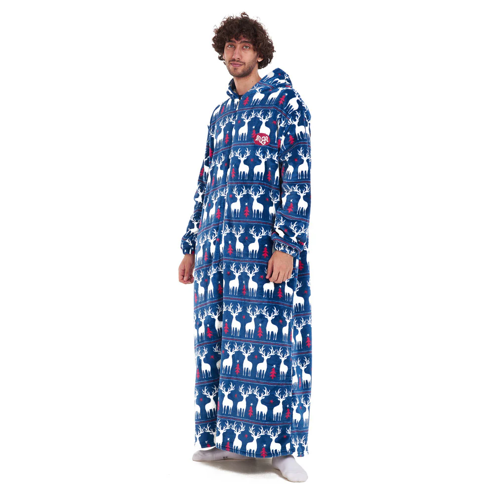 Snuggs Wearable Blanket Monk Dark blue Christmas - Image 5
