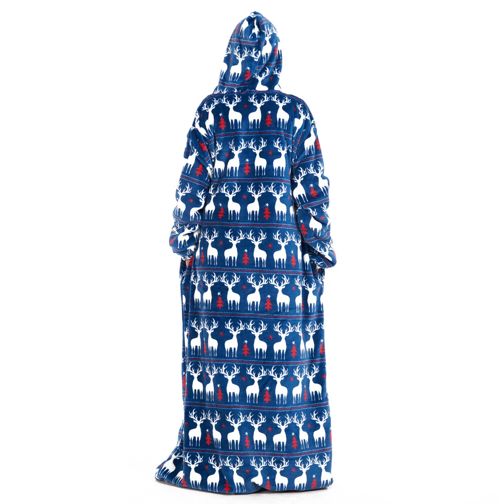 Snuggs Wearable Blanket Monk Dark blue Christmas - Image 7