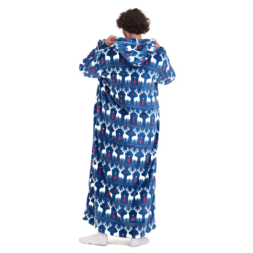 Snuggs Wearable Blanket Monk Dark blue Christmas - Image 8