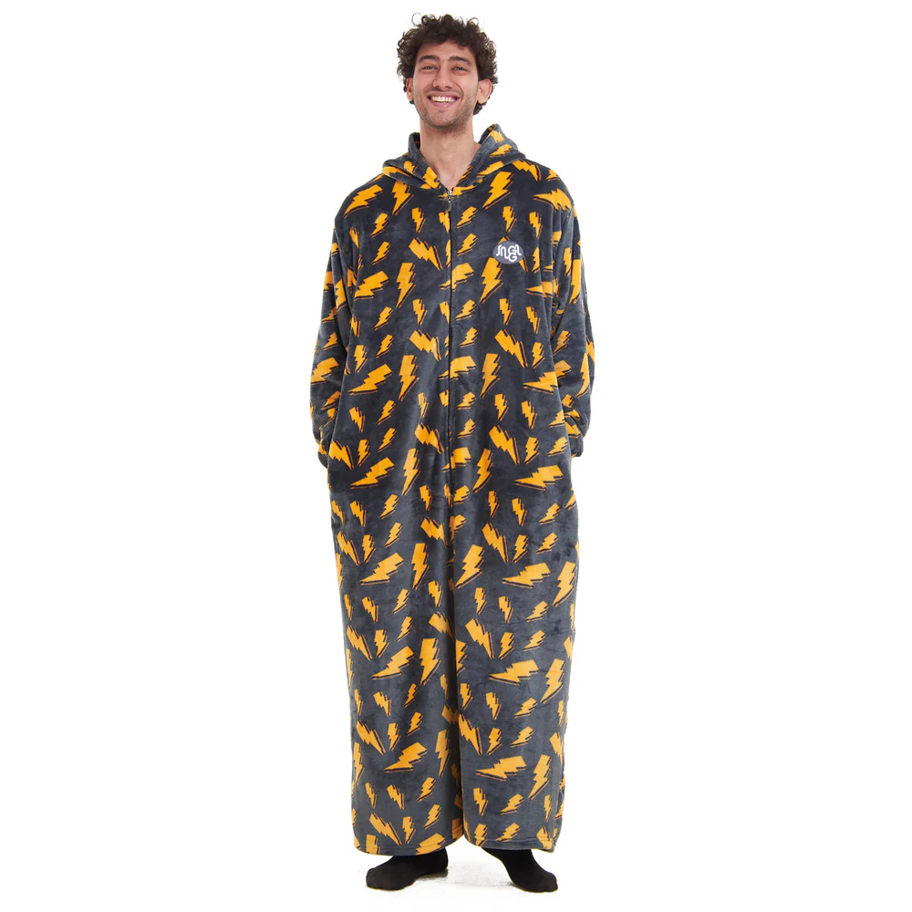 Snuggs Wearable Blanket Monk Dark Grey Bolt - Image 2