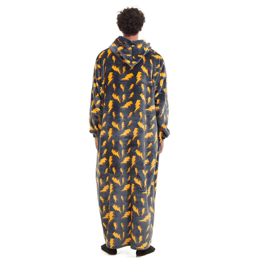 Snuggs Wearable Blanket Monk Dark Grey Bolt - Image 4