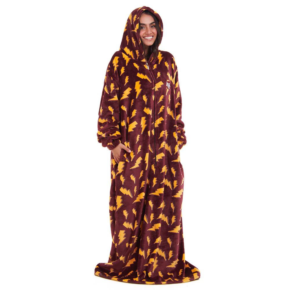 Snuggs Wearable Blanket Monk Dark Red Bolt - Image 3