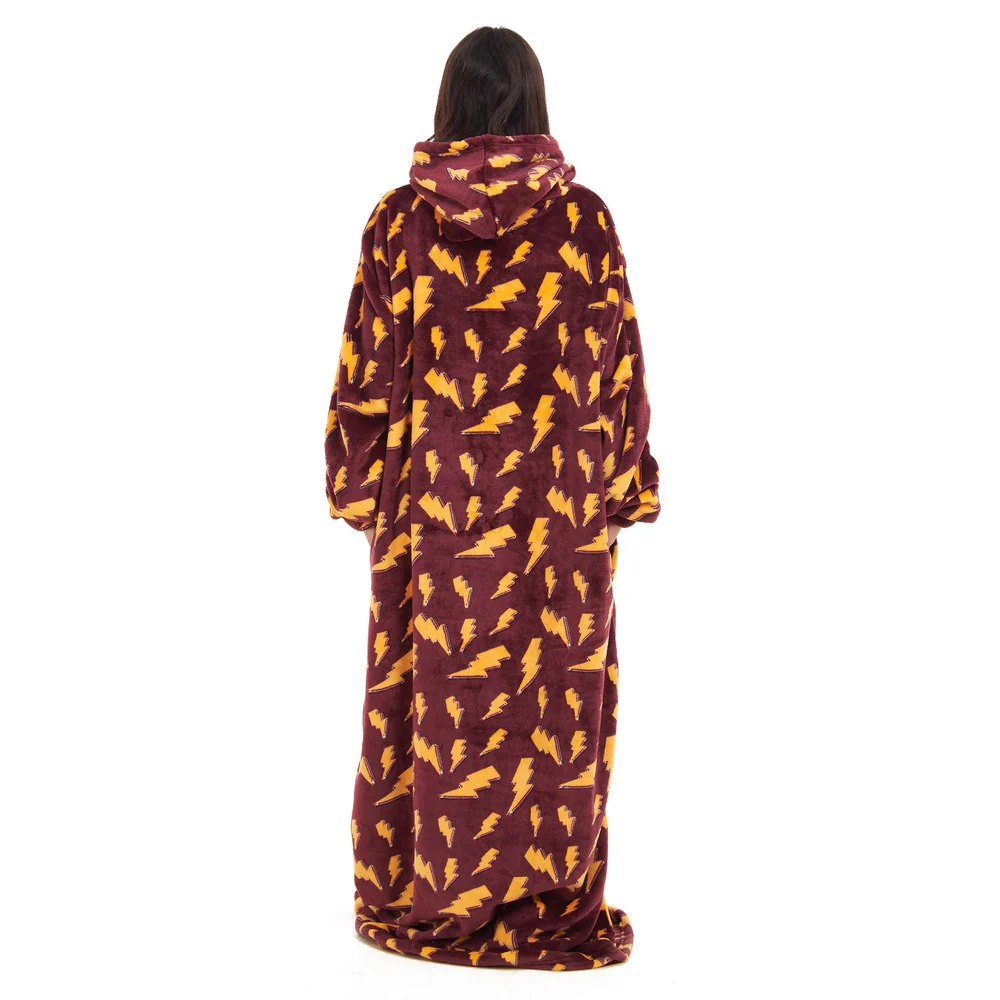 Snuggs Wearable Blanket Monk Dark Red Bolt - Image 7