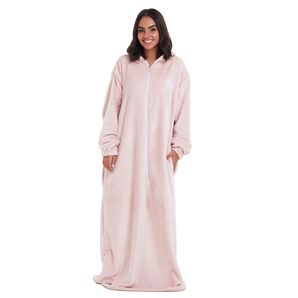 Snuggs Wearable Blanket Monk Dusty rose - Image 4