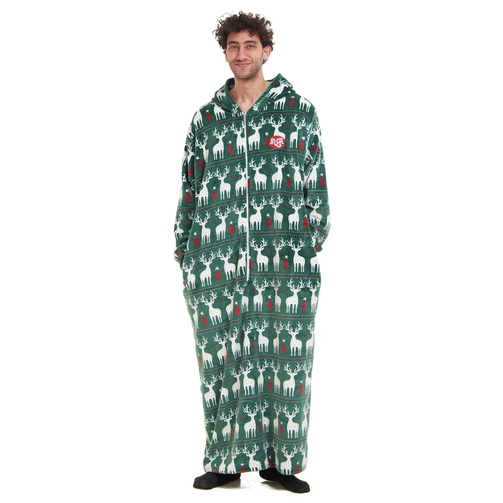 Snuggs Wearable Blanket Monk Green Christmas - Image 2