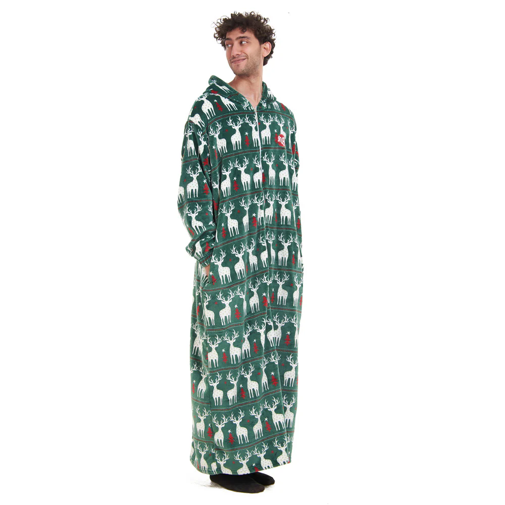 Snuggs Wearable Blanket Monk Green Christmas - Image 4