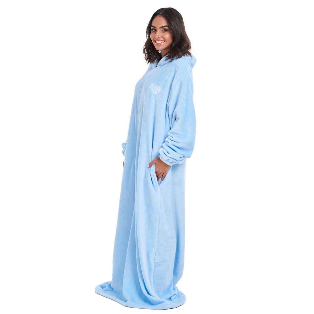 Snuggs Wearable Blanket Monk Light Blue - Image 3