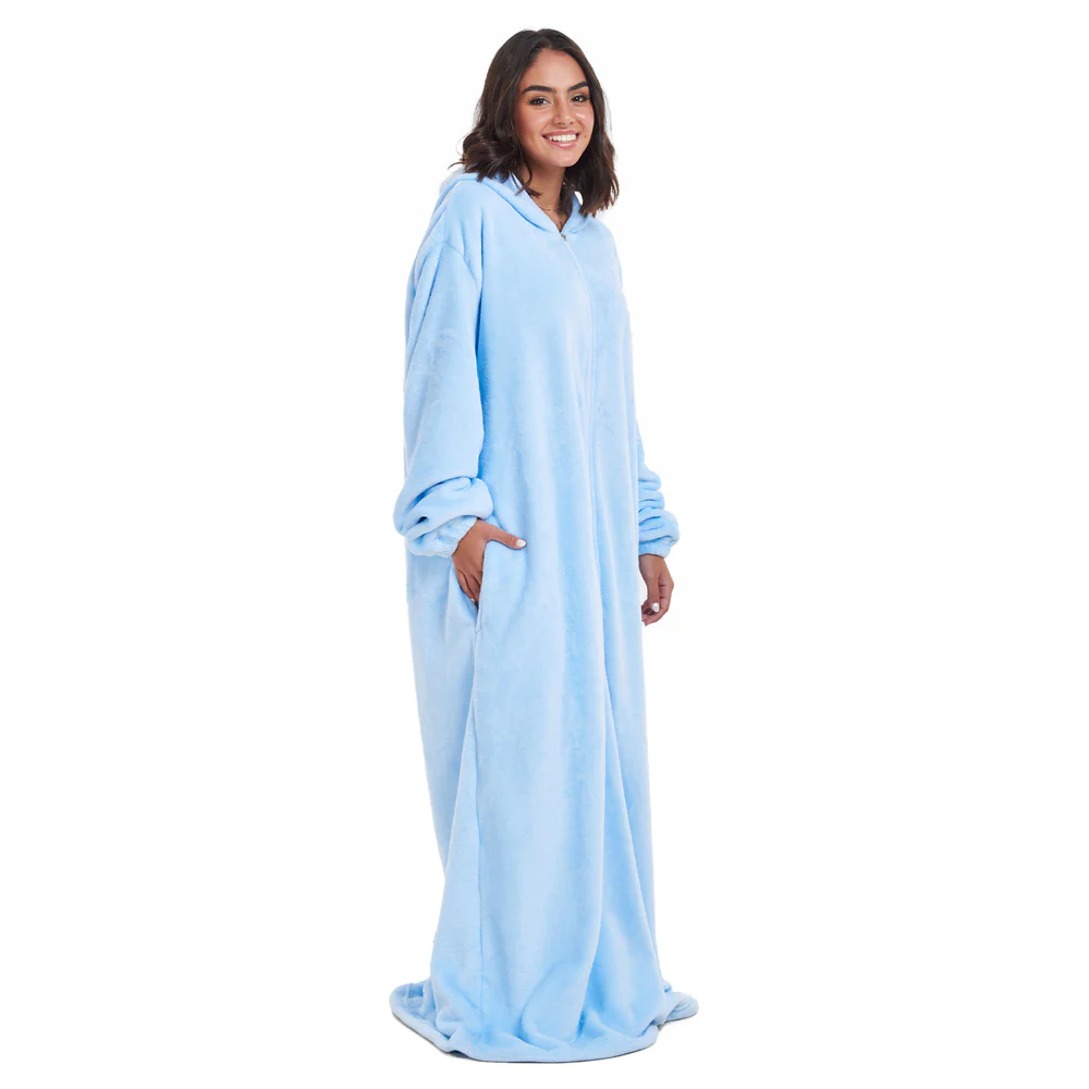 Snuggs Wearable Blanket Monk Light Blue - Image 5