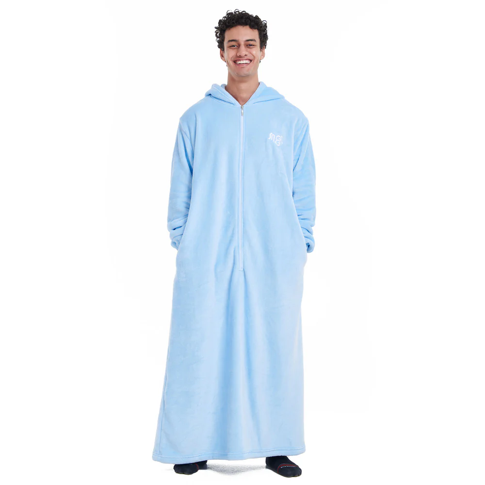 Snuggs Wearable Blanket Monk Light Blue - Image 6