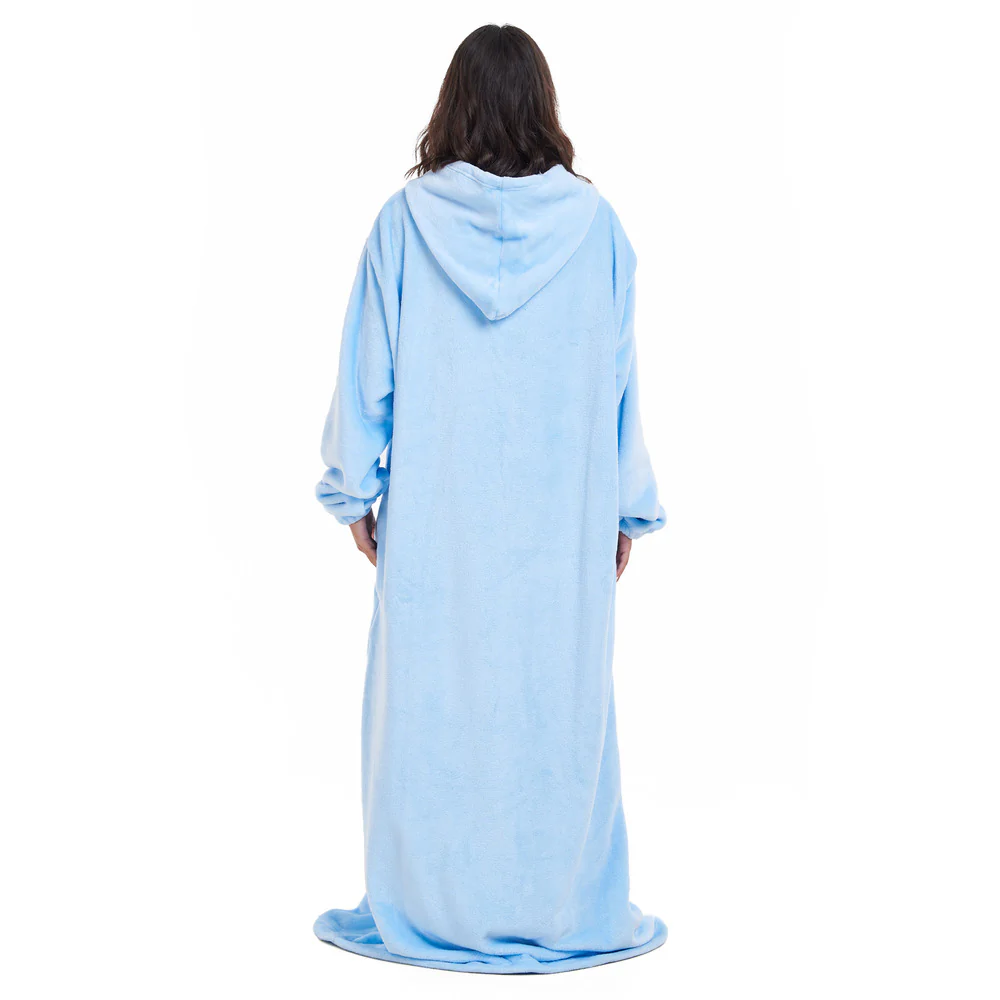 Snuggs Wearable Blanket Monk Light Blue - Image 8