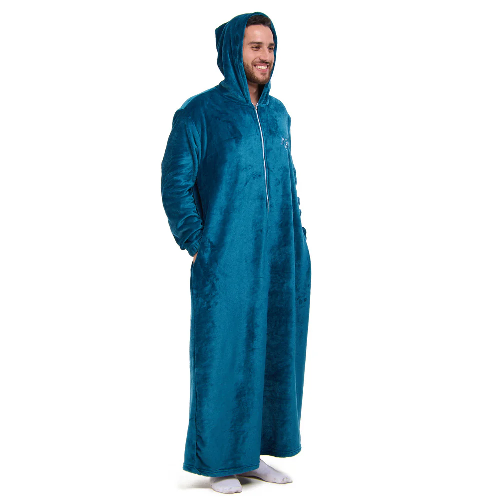 Snuggs Wearable Blanket Monk Petroleum - Image 2