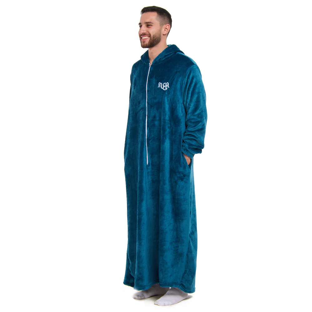 Snuggs Wearable Blanket Monk Petroleum - Image 3