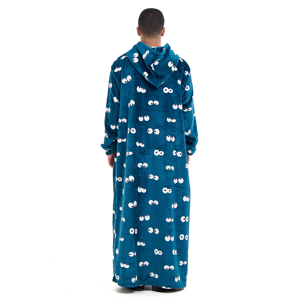 Snuggs Monk Wearable Blanket Petroleum eyes - Image 4