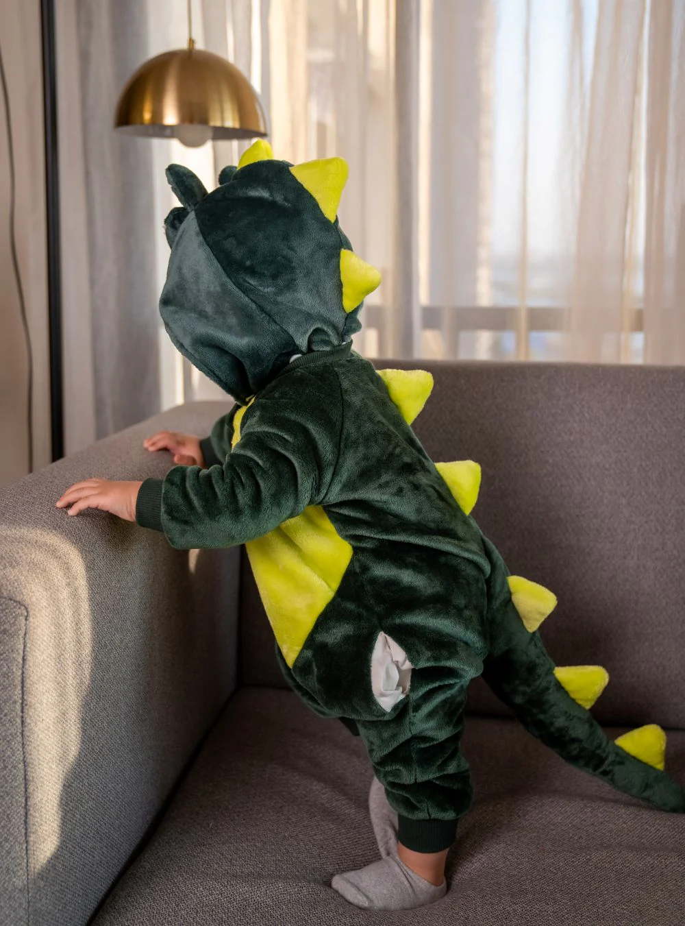 Snuggs toddler Blanket Onesie Dinosaur - Image 2