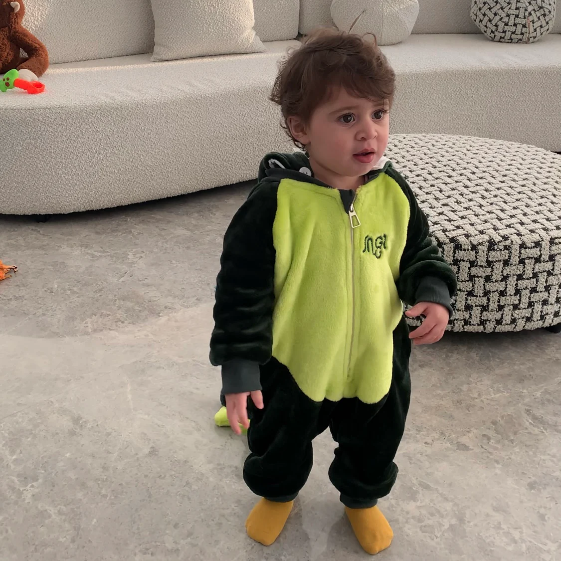 Snuggs toddler Blanket Onesie Dinosaur - Image 6