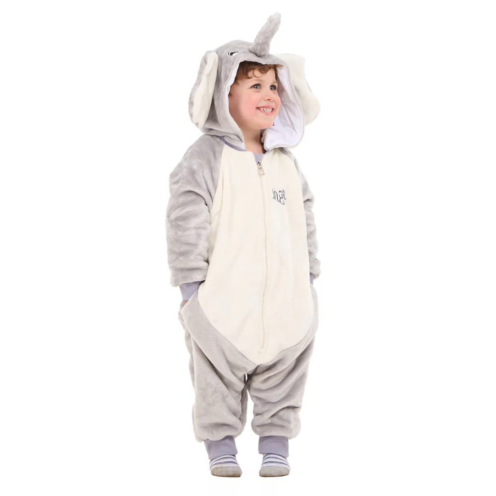 Snuggs Toddler Blanket Onesie Elephant - Image 3